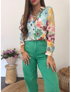 Gilia - chemise fleurie 2