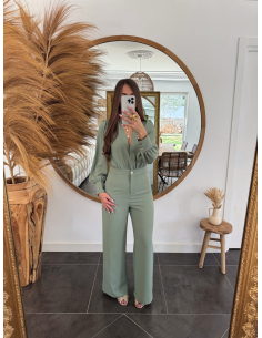 Rosalinda - combinaison vert sauge