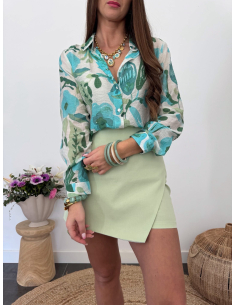 Benna - chemise fleurie