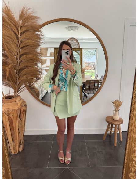 Samba - blazer vert d'eau