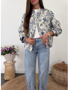 Mally - bombers jacquard fleuri 2