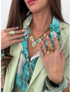 Flo - collier charms