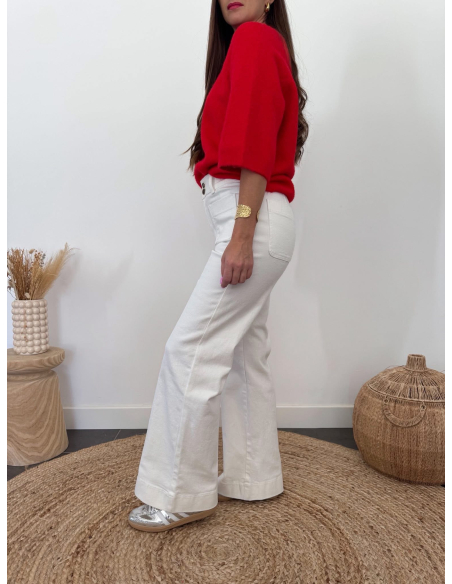 Charlie - pull rouge