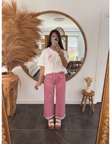 Marisol - t-shirt brodé