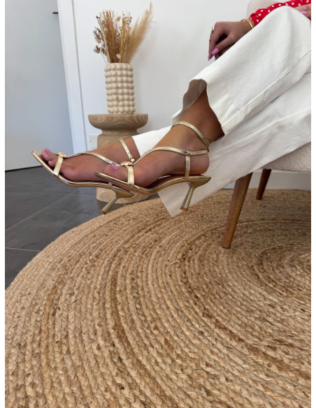 Verona - sandales dorées