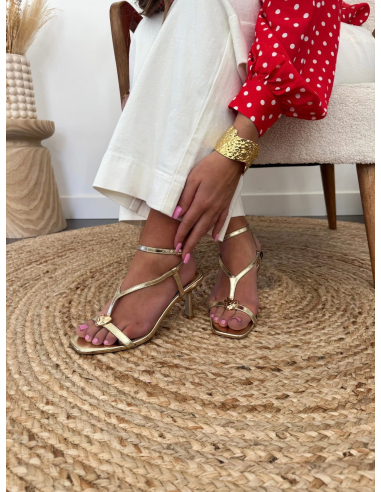 Verona - sandales dorées
