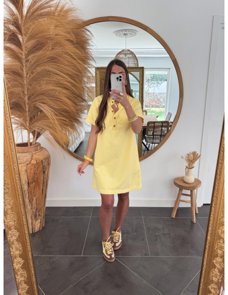 Merise - robe jaune