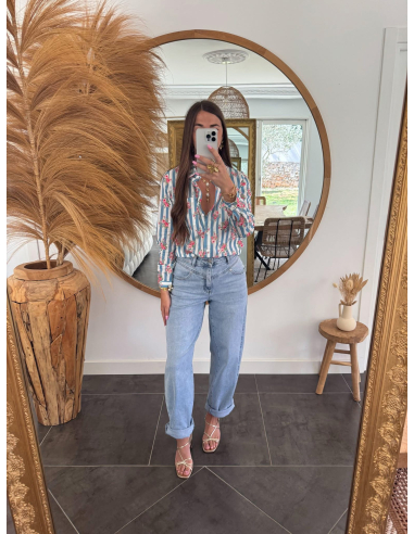 Katia - chemise fleurie