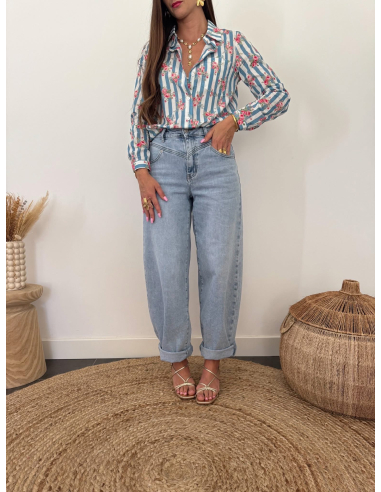 Katia - chemise fleurie