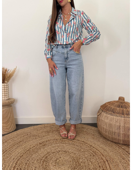 Katia - chemise fleurie