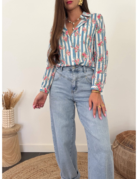 Katia - chemise fleurie