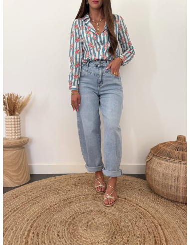 Katia - chemise fleurie