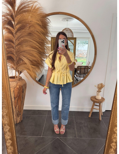 (PRÉCOMMANDE) Glinda - blouse jaune