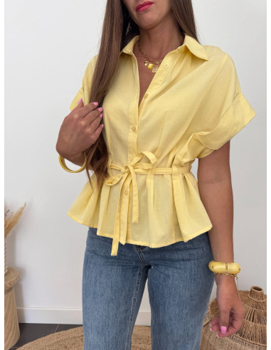 (PRÉCOMMANDE) Glinda - blouse jaune
