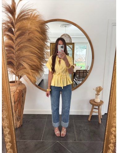 (PRÉCOMMANDE) Glinda - blouse jaune