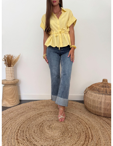 (PRÉCOMMANDE) Glinda - blouse jaune
