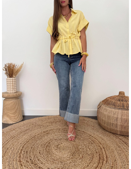 (PRÉCOMMANDE) Glinda - blouse jaune
