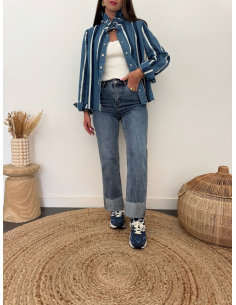 Azzura - surchemise en jean 2