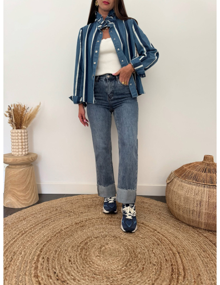 Azzura - surchemise en jean