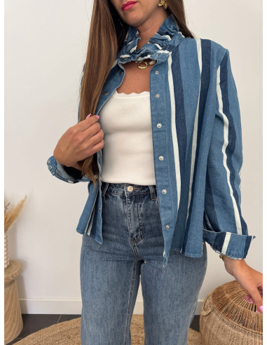 Azzura - surchemise en jean