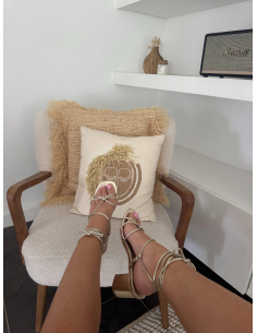 Alizée - sandales dorées