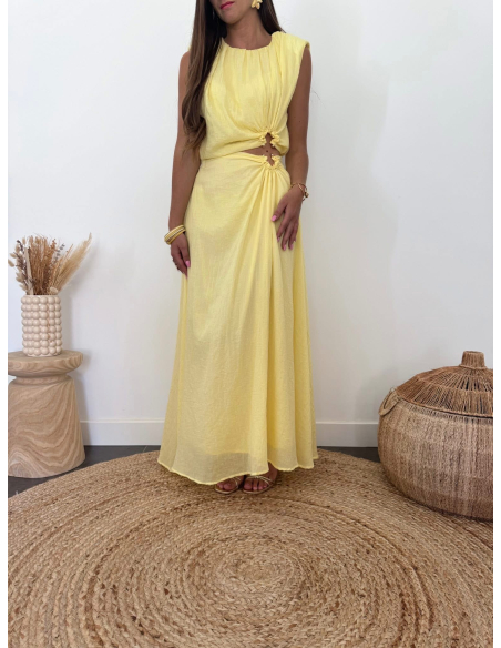 Lio - ensemble top & jupe jaune