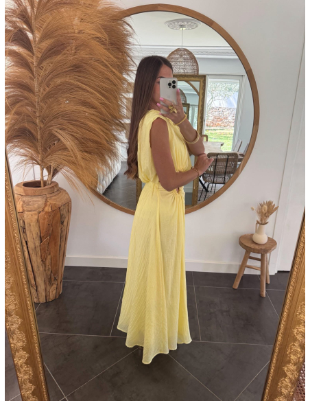 Lio - ensemble top & jupe jaune