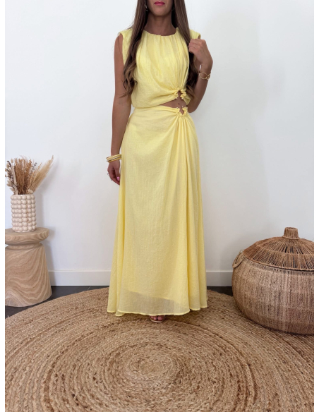 Lio - ensemble top & jupe jaune