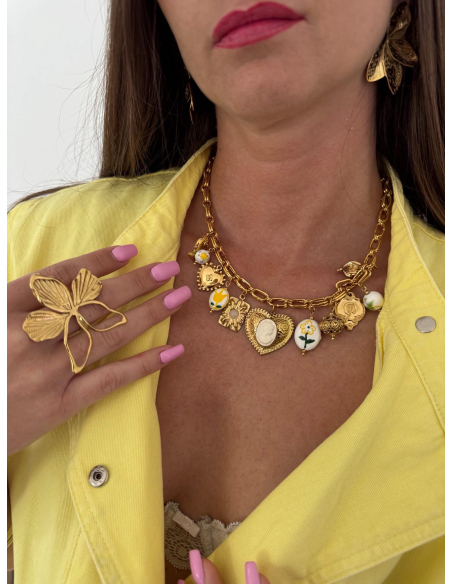 Cassis - collier charms