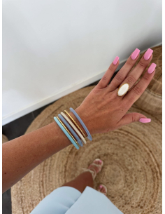 Jonas - bracelets bleu ciel