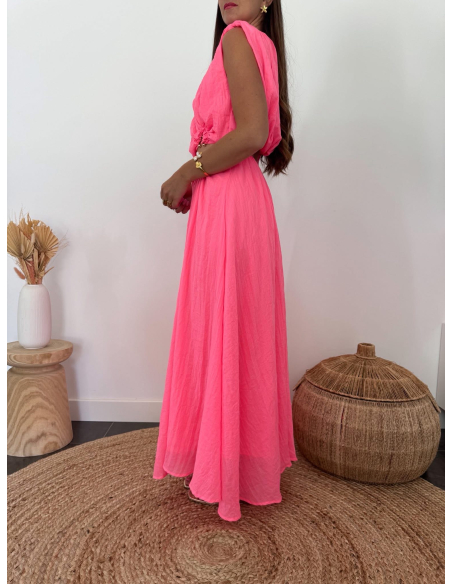Lio - ensemble top & jupe rose