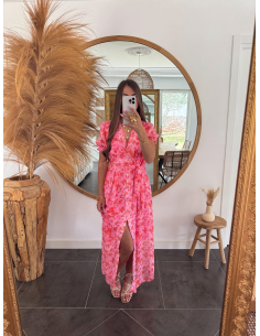 (PRÉCOMMANDE) Ophira - robe longue fleurie