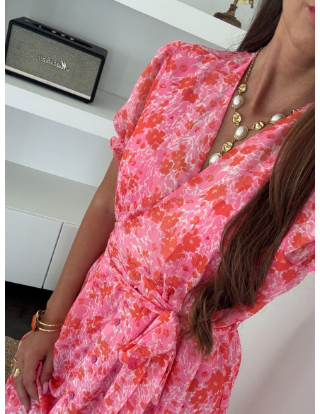 (PRÉCOMMANDE) Ophira - robe longue fleurie