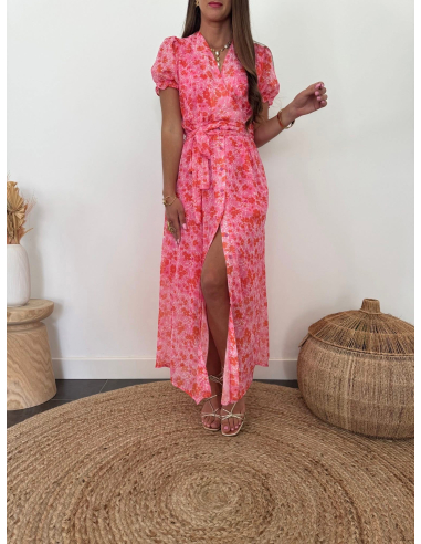 (PRÉCOMMANDE) Ophira - robe longue fleurie