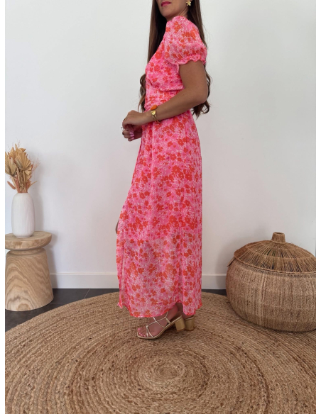 (PRÉCOMMANDE) Ophira - robe longue fleurie