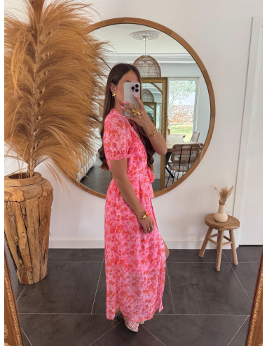 (PRÉCOMMANDE) Ophira - robe longue fleurie