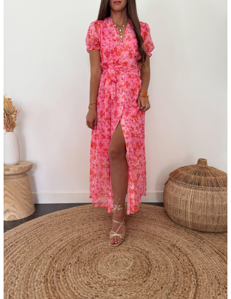 (PRÉCOMMANDE) Ophira - robe longue fleurie