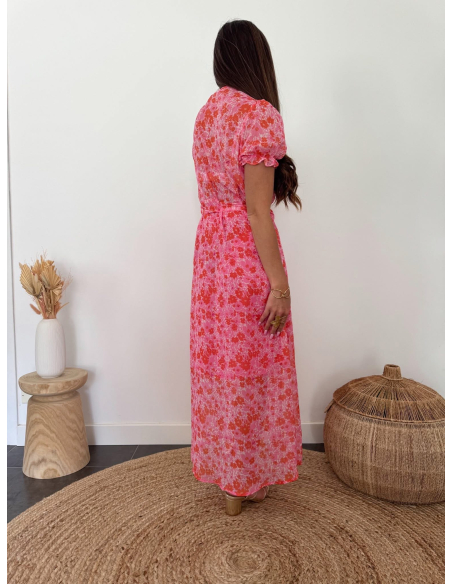 (PRÉCOMMANDE) Ophira - robe longue fleurie
