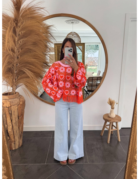 Cleanne - pull en crochet