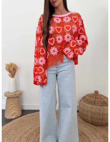 Cleanne - pull en crochet