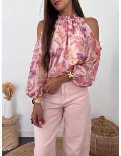 Leonie - blouse fleurie 2