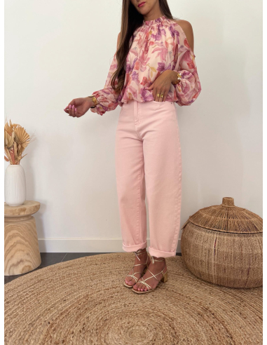 Leonie - blouse fleurie