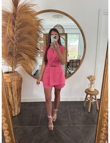 Peter - ensemble tailleur blazer + short