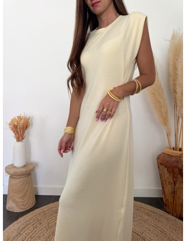Lileo - robe jaune pâle