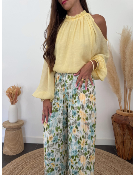 Valmie - blouse jaune