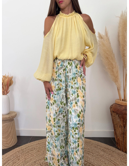Valmie - blouse jaune