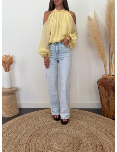 Valmie - blouse jaune