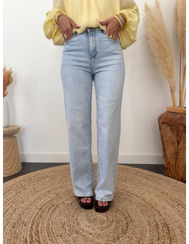 Pavel - jean wide leg bleu