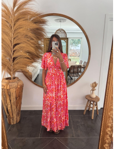 Natalia - robe longue fleurie