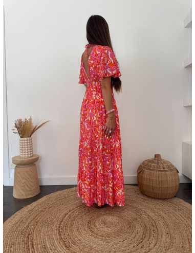 Natalia - robe longue fleurie
